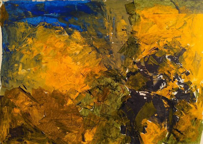 Ram-Kumar-9-x-12-Inches-Acrylic-on-paper-2012