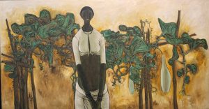 B.Prabha, 32 x 60 Inches, Oil on Canvas, 1970.jpg