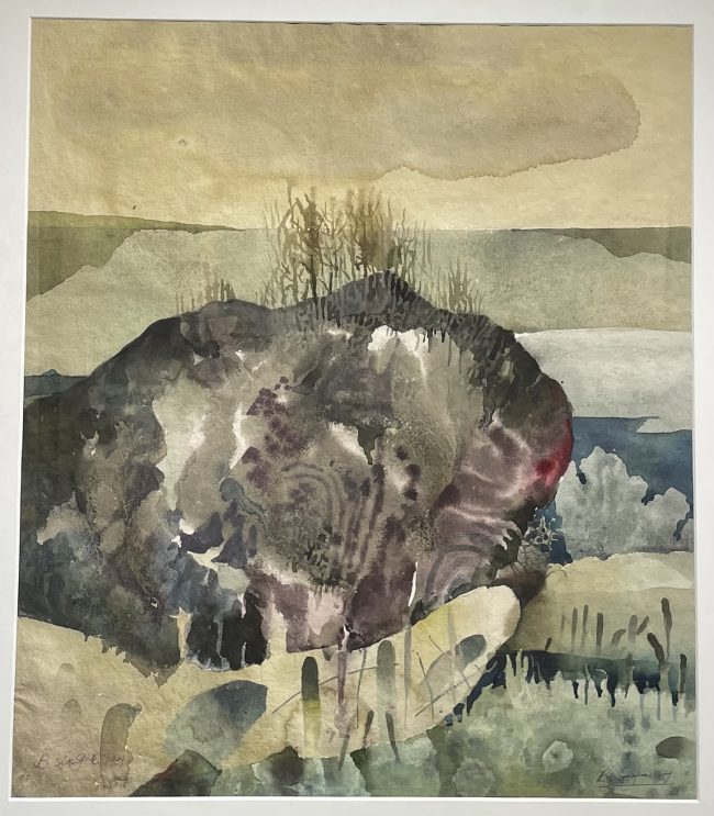 Bimal Dasgupta, watercolour on paper, 21 x 24 Inches , 1989, BDG009